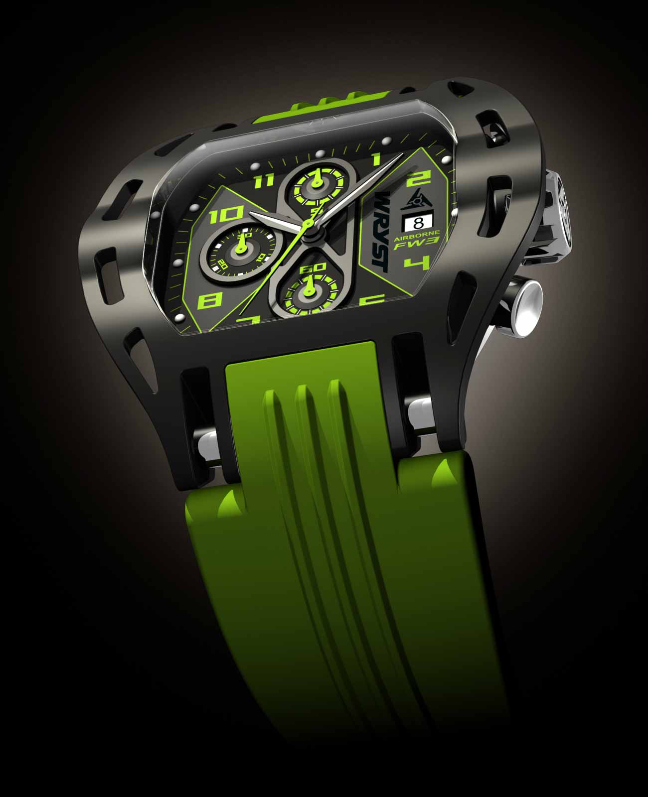 Swiss atypical watch Airborne