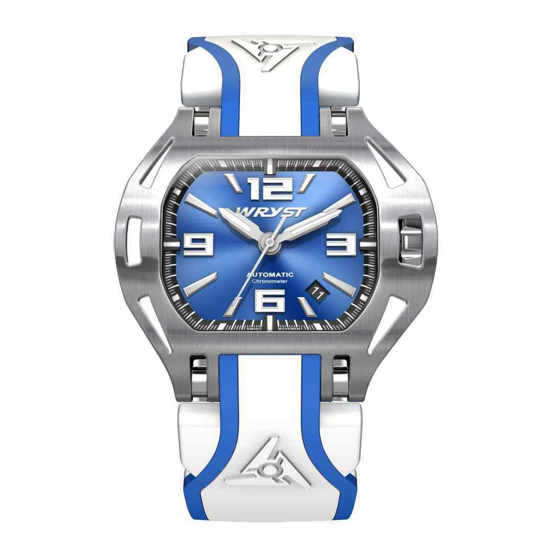 Swiss Automatic Mens Blue Watches Wryst SX7