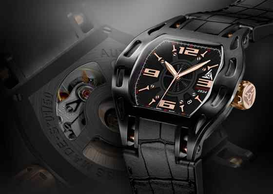 automatic swiss black sport luxury watch automatic swiss black sport luxury watch