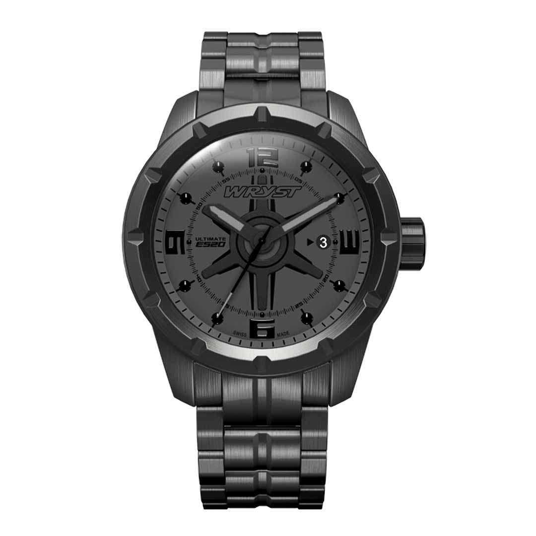 Black Stainless Steel Watch