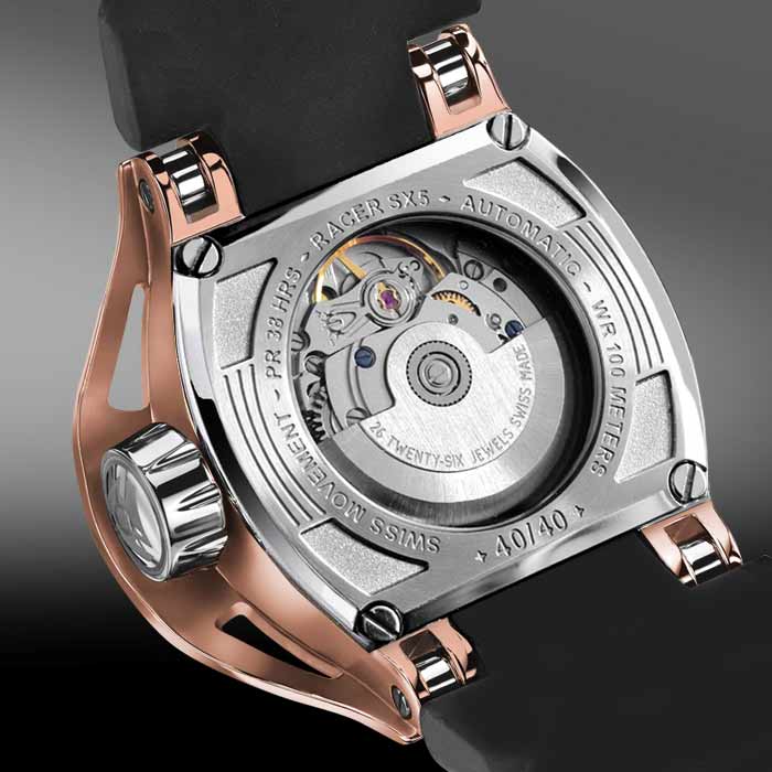 Case Back Swiss Chronometer Watch SX5