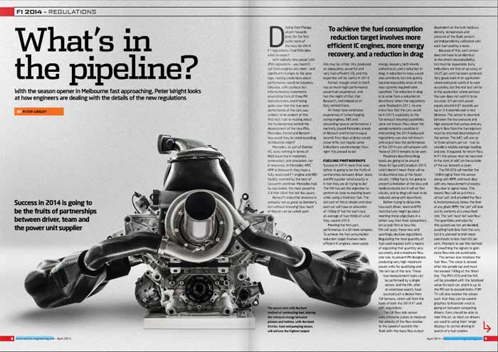 Grand Prix 2014 Formula 1 power unit explained