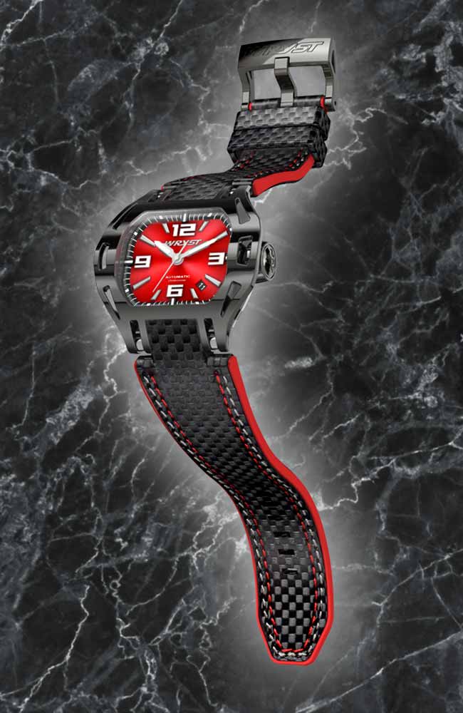 Racer SX8 black automatic chronometer watch