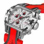 Striking Motorsport Red Wrist Watch Motors Swiss Made