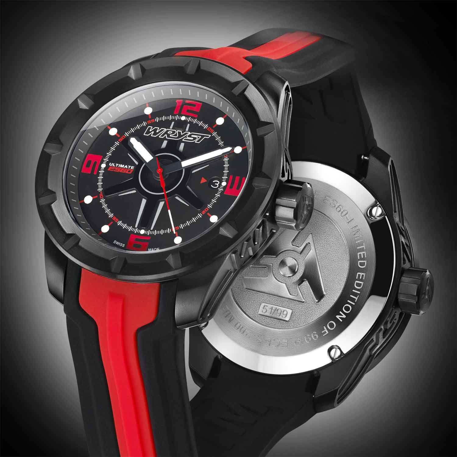 Swiss Sapphire Crystal Watch Wryst ES60