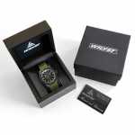 Army Swiss Watch with Khaki Bracelet in a Watch Box