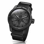 Black Watch Wryst with Sapphire Crystal and Black Nato Bracelet