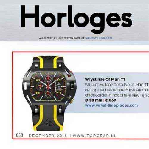 Best watches features in motorsport Top Gear magazine