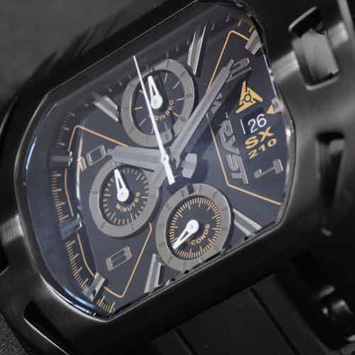 Men's chronograph dial watches from Switzerland Wryst SX210