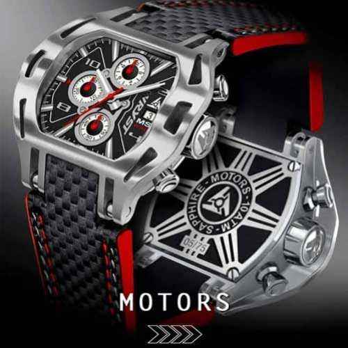 Novelty Watches Inspired by Racing Motorsports and Racing Cars