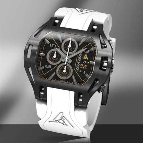 White Band Watch Wryst SX210 – Bold Swiss Chronograph for Men