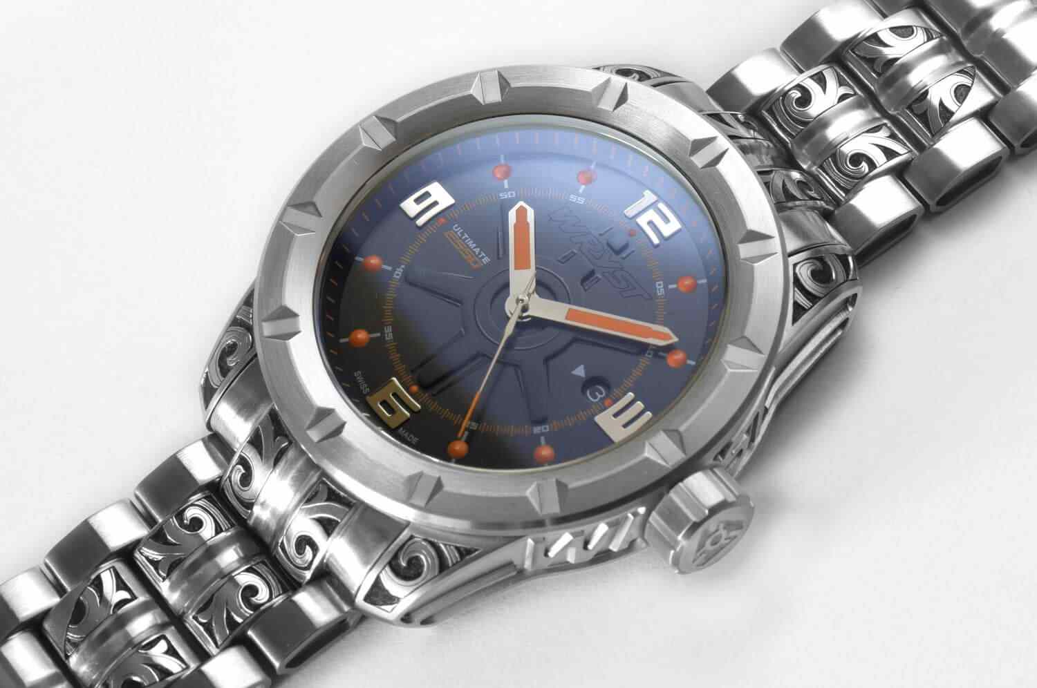 Unique Hand Engraved Watch