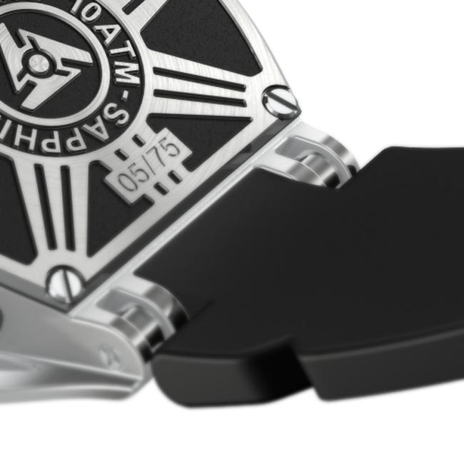 Two-Tone Watch Case Back Wryst