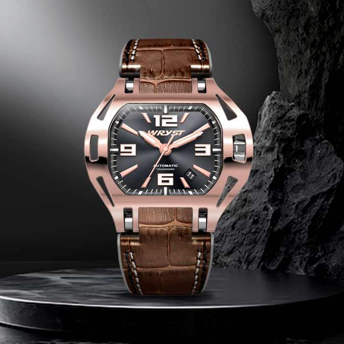 Wryst SX5 rose gold watch automatic Chronometer