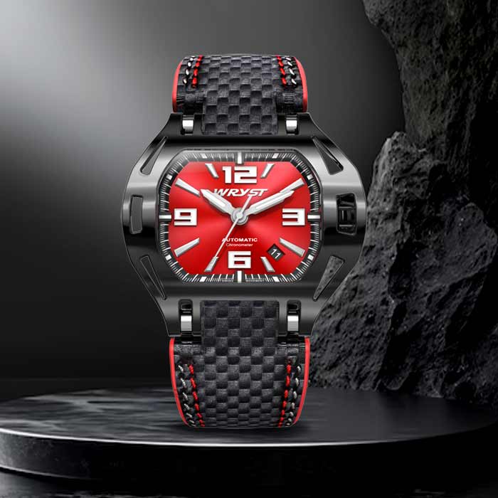 Wryst SX8 black watch automatic Chronometer
