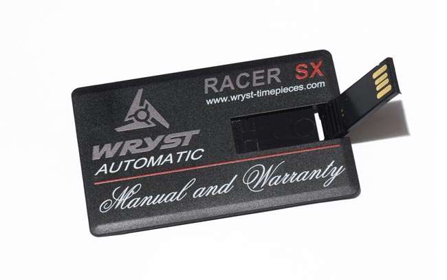 Wryst manual instruction USB card open