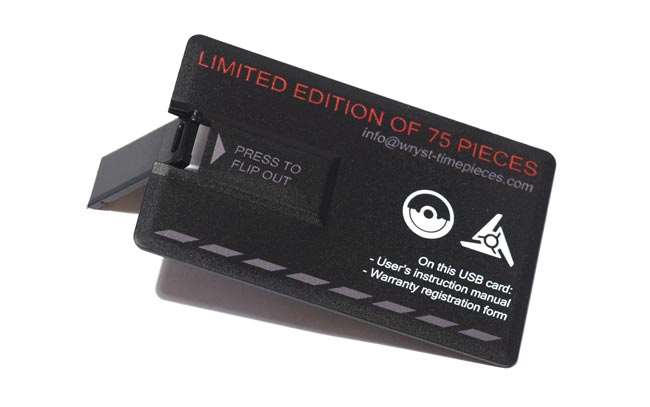 Wryst manual instruction USB card