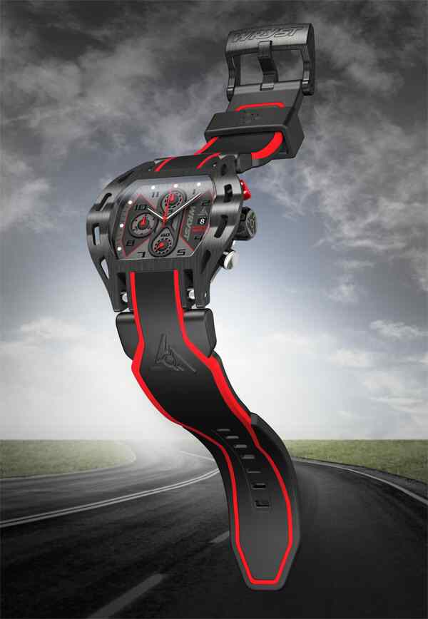 Black Sport Watch Motors MS1